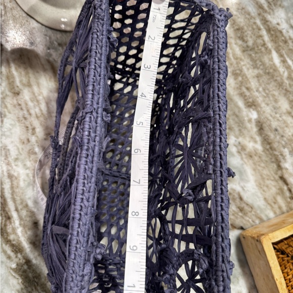 Matilda Jane Cape Charles Woven Straw Bag Handbag Purse - Picture 7 of 11